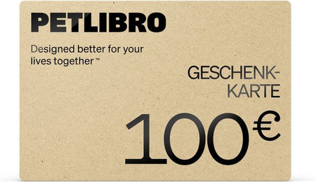 Produktbild von PETLIBRO Geschenk-Karte, 100.00