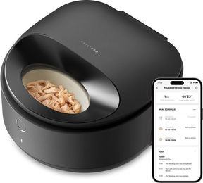 Produktbild von PETLIBRO Polar Futterspender f¨¹r Nassfutter, Schwarz / Plastiknapf