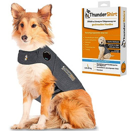 Produktbild von Petlife Thundershirt Hundemantel Größe L grau