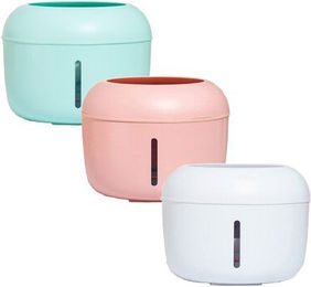 Petlux Trinkbrunnen mit Filter - Rosa - M - 20 x 20 x 15 cm – Bild 1 von 5