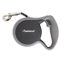 Produktbild von Petmate Walkabout 3 Tape Halsband, Schwarz, Small - 4 m
