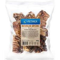 Produktbild von PETMEX Geschnittene Luftröhre vom Rind natürlicher Kauartikel für Hunde - 500 g