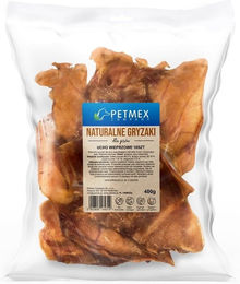 Produktbild von PETMEX Schweineohr 10 Stück natürliche Kauartikel für Hunde