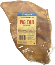 Produktbild von PETMEX Schweineohr natürlich Hund Kausnack - 1 Stk.