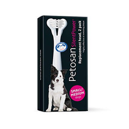 Produktbild von Petosan SilentPower Ersatzbürstenköpfe Größe L