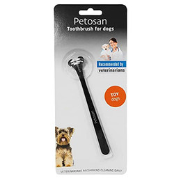 Produktbild von Petosan Zahnbürste für kleine Hunde - 1 Stk.