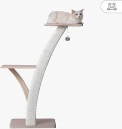 Produktbild von PetRhein Luxus Katzenbaum Vollholz XL Coconut Series