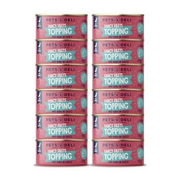Produktbild von Pets Deli Fancy Filet Topping Rind in Sauce - 12 x 70 g