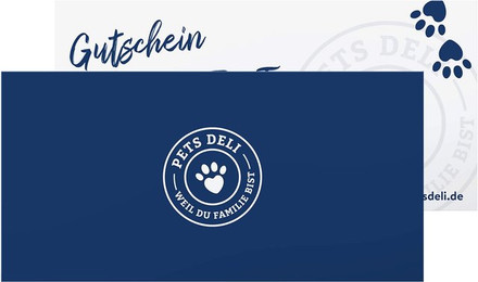 Produktbild von Pets Deli Gutscheinkarte - 25 Stk.