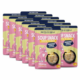Produktbild von Pets Deli Katzensuppe Huhn - 12 x 40 g