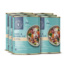 Produktbild von Pets Deli Leber & Nieren Diät Nassfutter für Hunde mit Huhn, Reis und Süßkartoffel - 6 x 400 g