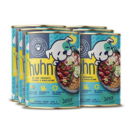 Produktbild von Pets Deli Nassfutter Huhn & Rind für Welpen - 6 x 400 g