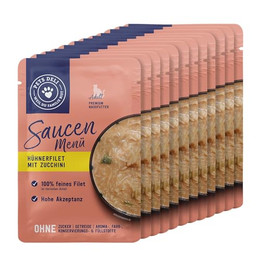 Produktbild von Pets Deli Nassfutter Saucen Menü Hühnerfilet für Katzen - 12 x 70 g