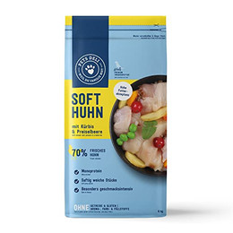 Produktbild von Pets Deli Soft Trockenfutter für Hunde mit Huhn, Kürbis & Preiselbeere - 6 kg