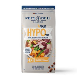 Produktbild von Pets Deli Trockenfutter Hypocare Ente mit Süßkartoffel, Aroniabeere & Leinsamen - 6 kg