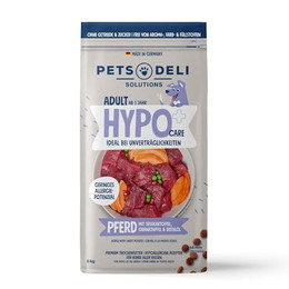 Produktbild von Pets Deli Trockenfutter Hypocare Pferd mit Süßkartoffel, Granatapfel & Distelöl - 6 kg