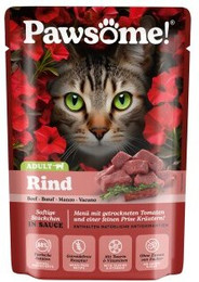 Produktbild von Pets Nature Pawsome Adult Rind - 28 x 85 g
