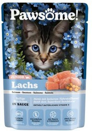 Produktbild von Pets Nature Pawsome Kitten Lachs - 28 x 85 g
