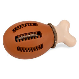 Produktbild von PetSafe Busy Buddy Hühnchen Kauspielzeug mit Leckerli-Ringen für Hunde Größe S/M - 1 Stk.