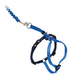 Produktbild von PetSafe Easy Walk Katzengeschirr mit elastischer Bungee-Leine Größe M Blau