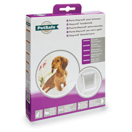 Produktbild von PetSafe Original Staywell 2-Wege Haustierklappe Weiß Klein