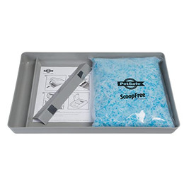 Produktbild von PetSafe ScoopFree Mehrweg-Katzenstreu-Schale mit Kristallstreu - 2 kg
