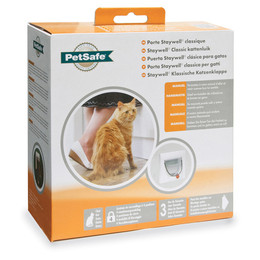Produktbild von PetSafe Staywell Classic Katzenklappe weiß