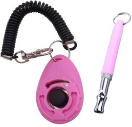 Produktbild von Petsation Clicker und Pfeife pink