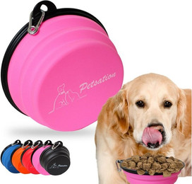 Produktbild von Petsation Reisenapf Hundenapf faltbar für unterwegs