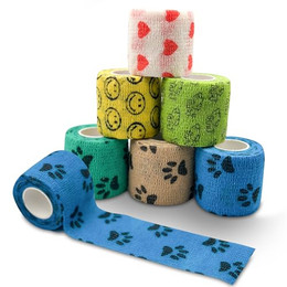 Produktbild von Petsation Selbstklebende Bandagen für Tiere 5 cm x 4,5 m - 6 x 4,5 m