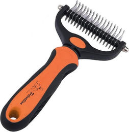 Produktbild von Petsation Unterwollbürste mit abgerundeten Edelstahlklingen für Hunde und Katzen