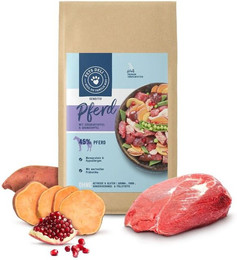 Produktbild von PetsDeli Premium Trockenfutter Sensitiv Pferd für Hunde