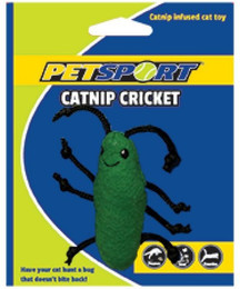 Produktbild von Petsport Tierkuscheltier Catnip Cricket Grün