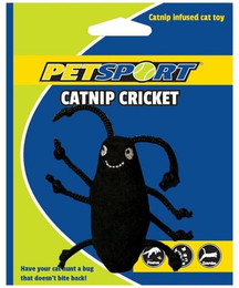 Produktbild von Petsport Tierkuscheltier Catnip Cricket Schwarz