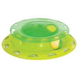 Produktbild von Petstages Katzenspielzeug Catnip Chaser grün