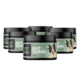 Produktbild von Petstile Gut Guard Verdauungsgesundheit Hunde Probiotika - 6 x 150 g