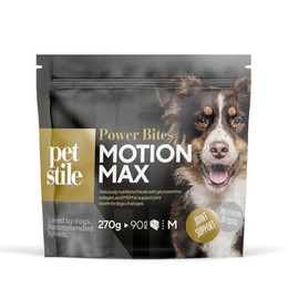 Produktbild von Petstile Motion Max Power-Bites Gelenk-Leckerbissen für Hunde - 90 x 270 g