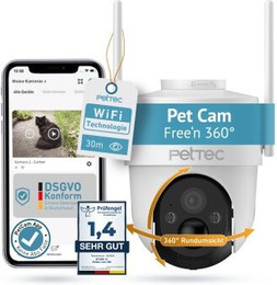 Produktbild von PetTec Cam Free'n 360 Wifi