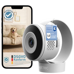 Produktbild von PetTec Cam Lite 3MP Haustierkamera mit App - 1 Stk.