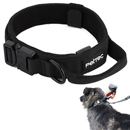 Produktbild von PetTec Hundehalsband aus Neopren und Nylon mit Griff - 1 Stk.