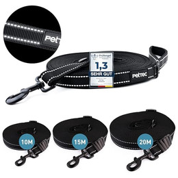 Produktbild von PetTec Schleppleine Trainingsleine für Hunde aus extrastarkem D860 Nylon - 20 m