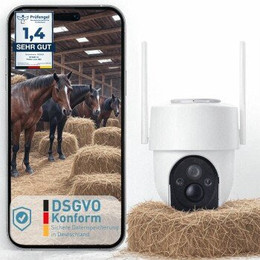 Produktbild von PetTec Überwachungskamera Cam Free'n 360 LTE/4G