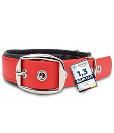 Produktbild von PetTec veganes Hundehalsband rot S - 1 Stk.