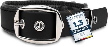 Produktbild von PetTec veganes Hundehalsband Trioflex™ schwarz S - 1 Stk.