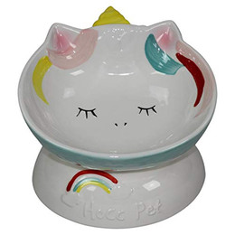 Produktbild von Pettimania Katzennapf mit Einhorn-Motiv - 0,25 l