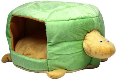 Produktbild von Pettimania Tierhöhle Katzenbett Schildkröte grün