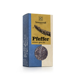 Produktbild von Pfeffer schwarz ganz bio - 55 g