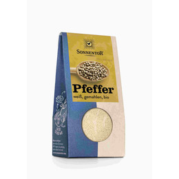 Produktbild von Pfeffer weiß gemahlen bio - 35 g