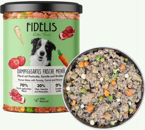 Produktbild von Pferd mit Pastinake, Karotte und Brokkoli (im Glas)