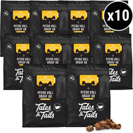 Produktbild von Pferd voll drauf ab - Fleisch Leckerli für Hunde aus 100% Pferd